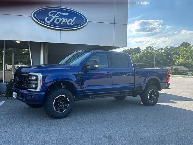 2026 Ford Super Duty F-250 SRW LARIAT in Argon Blue — front three-quarter view