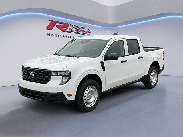 2025 Ford Maverick XL in Oxford White — front three-quarter view