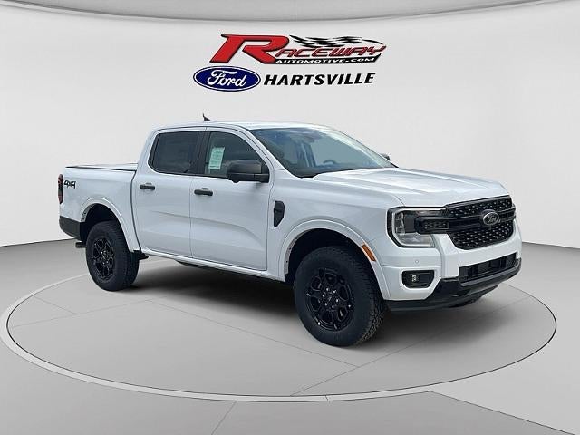 2026 Ford Ranger XLT in Oxford White — front three-quarter view